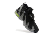 Nike Air More Uptempo Low Sneakers Black Grey Green