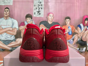 Red Basketball Sneakers