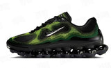 Nike Black and Volt Green Running Sneakers