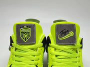 Air Jordan 4 Fluorescent Green Sneakers