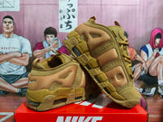 Nike Air More Uptempo Wheat Suede Sneakers