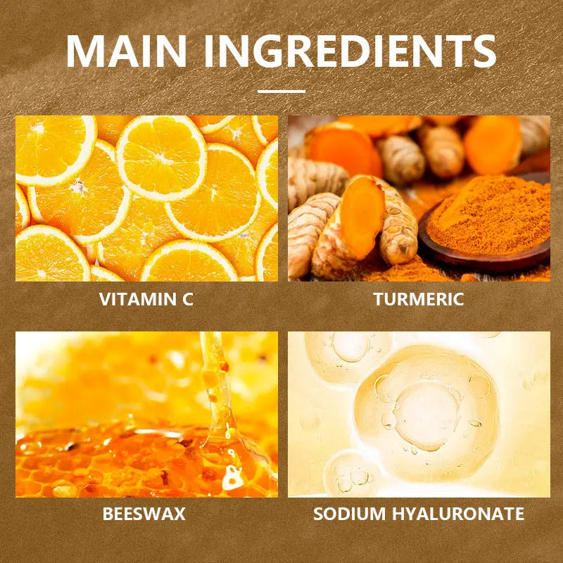 Vitamin C & Turmeric Hand and Foot Peel Mask – Moisturizing & Brightening Treatment