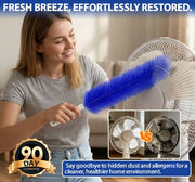 Curved Fan Blade Cleaning Brush