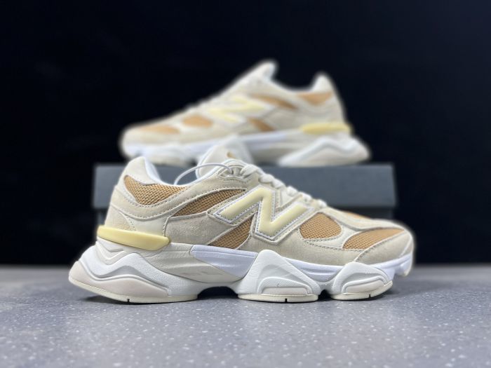 New Balance U9060FW Sneakers in Cream and Tan