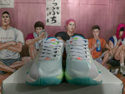 Jordan Basketball Sneakers White Blue Green
