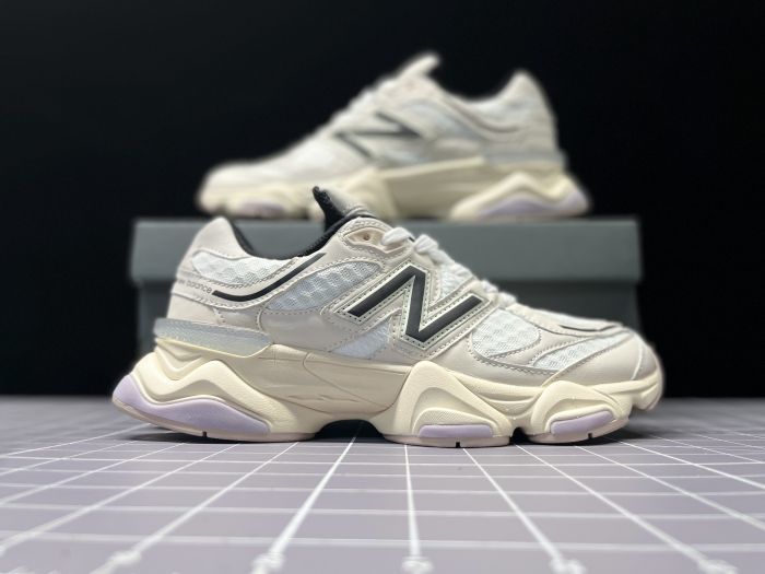New Balance U9060DUA Cream Chunky Sneakers