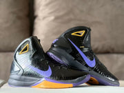 Nike Zoom Kobe 5 Lakers Basketball Shoes Black Purple Gold
