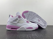 Jordan Air Jordan 4 Retro White and Pink Sneakers CT8527-116