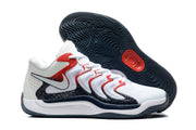 Nike KD Basketball Sneakers White Red Black 876-13