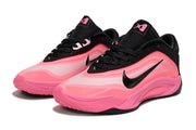Nike A'ja Wilson 1 Basketball Shoes Black Pink and White Silver