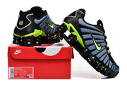 Nike Shox TL Sneakers Black Blue Volt
