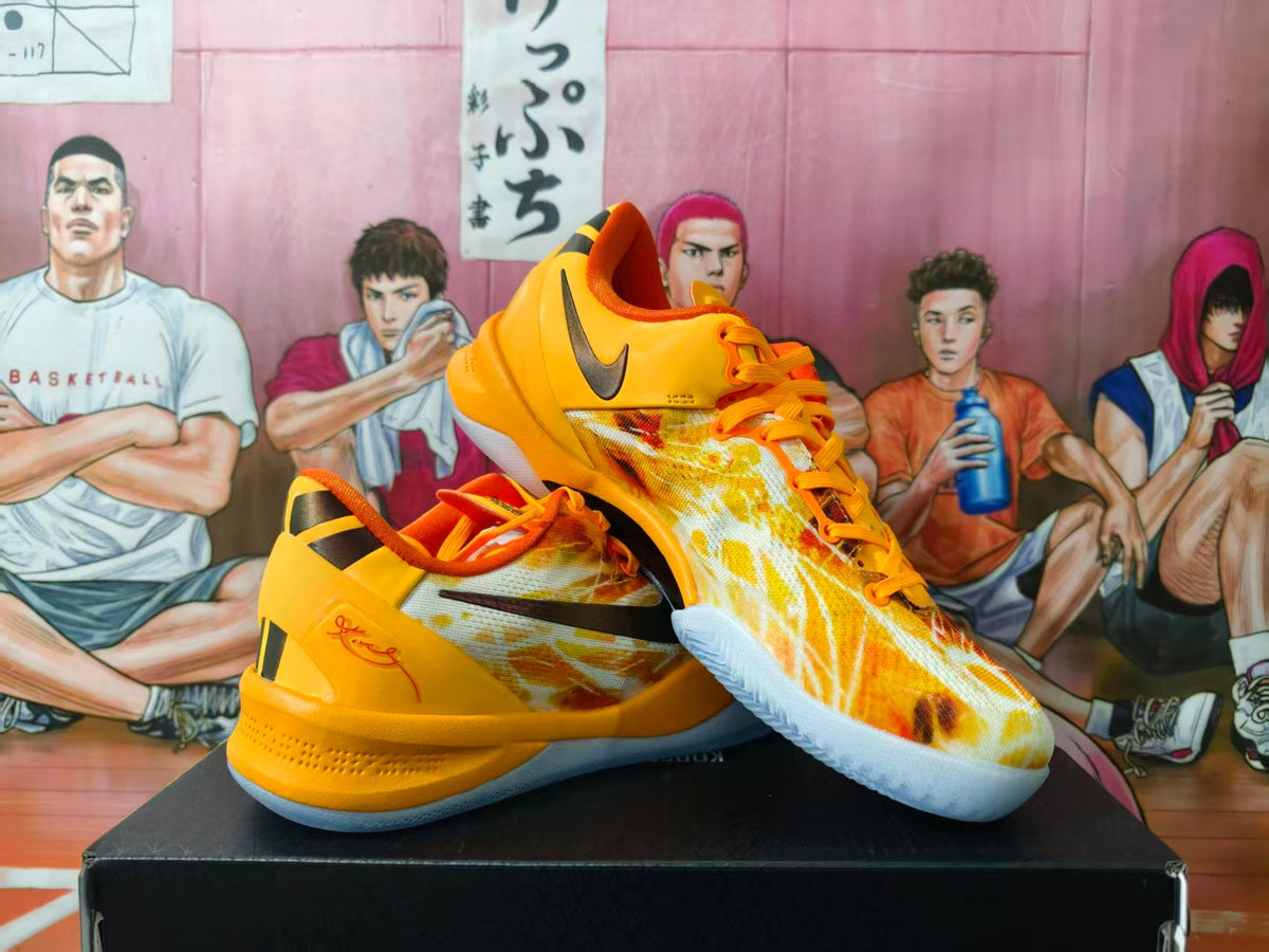 Nike Kobe 8 Basketball Shoes in Sunset Orange