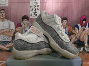 Jordan AJ-1 Year of the Snake Sneakers White Gray