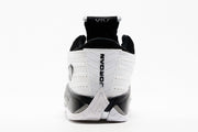 Jordan 14 Low Sneakers in White and Black