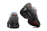 Nike Air Max 95 UNDEFEATED Sneakers in Grey, Black and Red