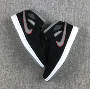 Air Jordan 1 Mid Black Grey Red 554724-060 Sneakers