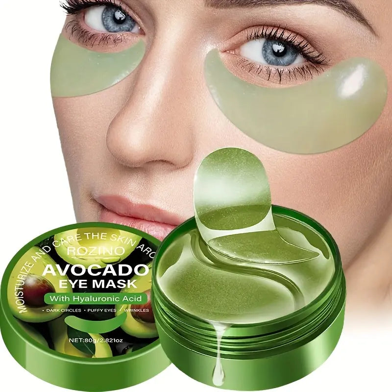Hydrogel Under Eye Patches – Aloe Vera Eye Mask for Dark Circles, Puffiness & Fine Lines (80g)