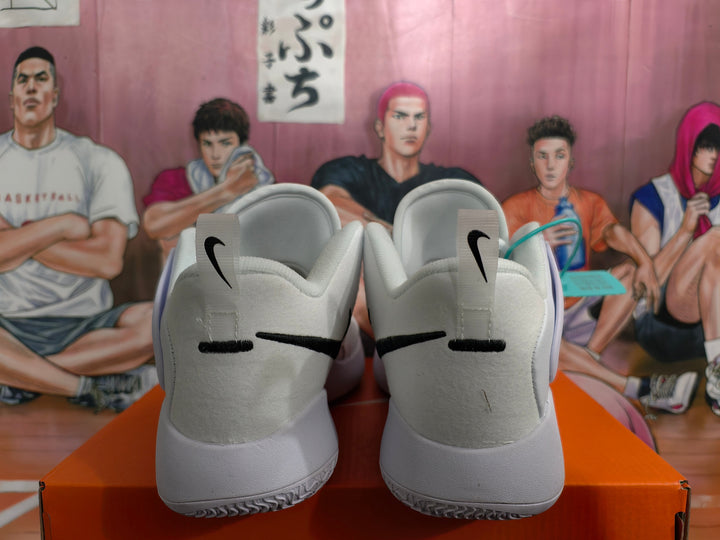 Nike White Black Basketball Sneakers