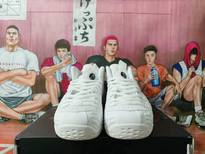 Comme des Garçons Homme Plus White High-Top Sneakers