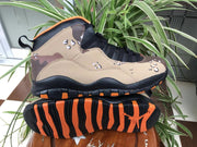 Air Jordan 10 Camo High-Top Sneakers