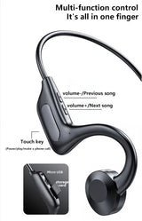 Bone Conduction Bluetooth Headphones – Open-Ear Wireless Earphones for Sports & Outdoor