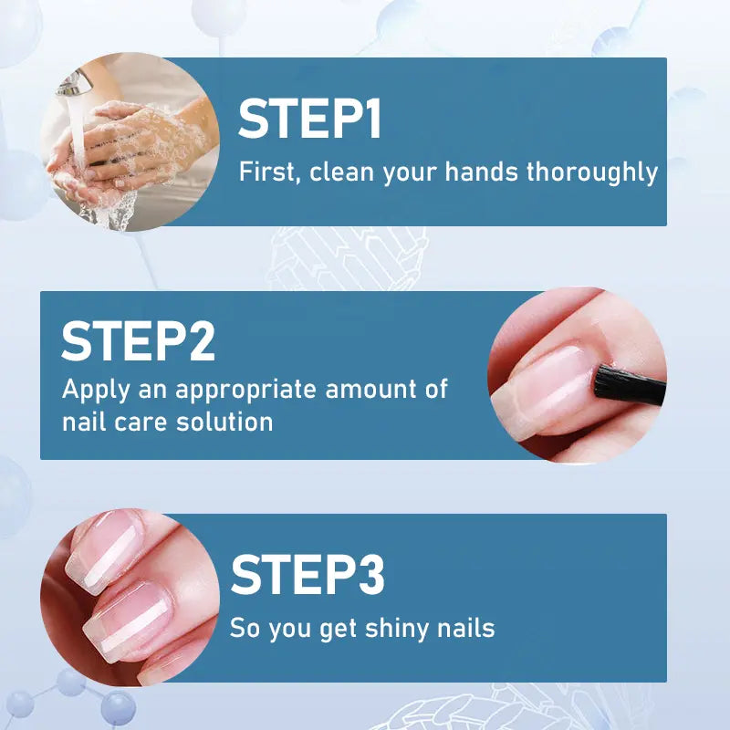 ROZINO 3-Day Nail Treatment | Keratin Amino Acid Formula | Quick-Dry, High-Shine & Scratch-Resistant | 16ml