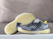 Nike Kobe 3 EYBL Basketball Shoes in Grey and Volt