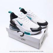 Nike Air Max 270 White Black Turquoise Sneakers IO9883-103