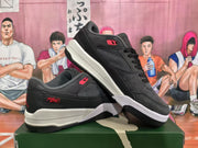 Jordan Low-Top Sneakers Black Grey Red