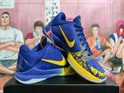 Nike Kobe 5 Basketball Shoes Blue and Yellow