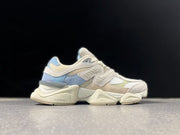 New Balance 9060JF Sneakers in Cream and Blue