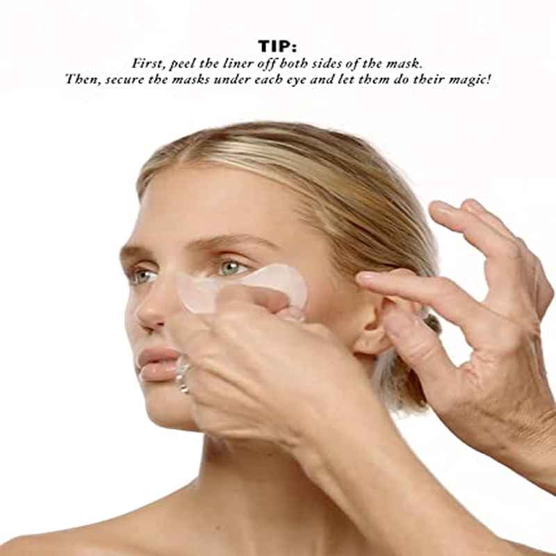 Natural Under Eye Mask for Hydrating, Plumping | Minimizing Fine Lines and Wrinkles, Suitable for Combination Skin