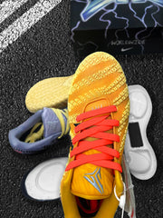 Nike HF2794-700 Basketball Sneakers Yellow Blue