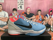 Nike Basketball Sneakers Blue Grey Orange