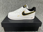 Nike Air Force 1 Low White Black Gold DA8481-100