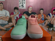 Nike Color-Blocked Sneakers in Pink and Mint