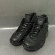 Jordan Air Jordan 14 Black and Gold High-Top Sneakers
