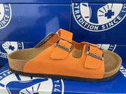 Birkenstock Arizona Suede Two-Strap Sandals