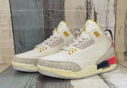 Jordan 3 Men’s Sneakers in Cream and Multicolor