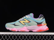 New Balance 9060 WRB Sneakers in Mint and Pink