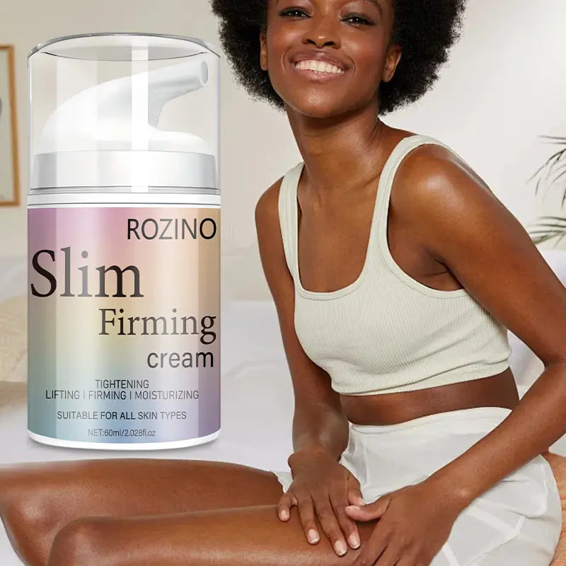 ROZINO Firming Body Cream | Tightens Loose Skin on Belly, Arms, Legs & Butt | Moisturizing Formula | 60ml