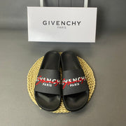 Givenchy Slide Sandals with Graphic Strap