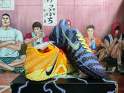 Nike Basketball Sneakers Yellow Blue Mismatched EU 36-46