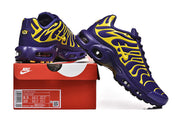 Nike Air Max Plus Sneakers Purple and Yellow
