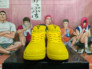 Nike Basketball Sneakers Yellow High-Top