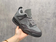 Air Jordan 4 Retro SE Paris Olympics Grey Sneakers