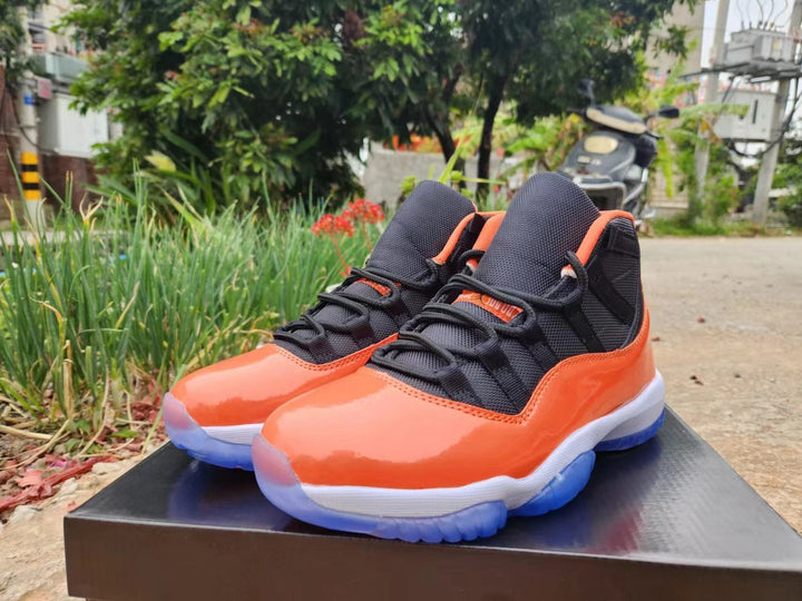Jordan 11 Retro Low Citrus Black Sneakers