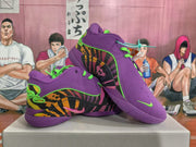 Nike Basketball Sneakers Purple Green