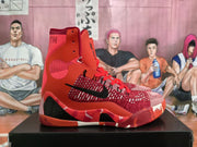 Nike Basketball Sneakers Red High-Top