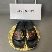 Givenchy Slide Sandals with Graphic Strap
